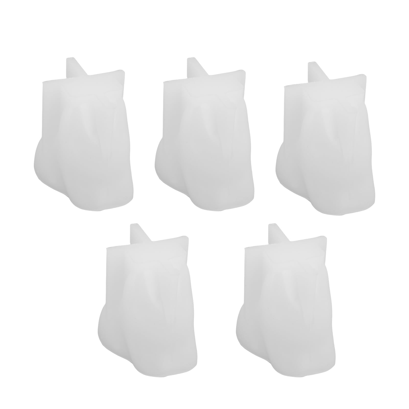 Molde de silicona con forma de gato 3D, molde para pudín, gelatina, chocolate, pastel, apto para microondas y congelador, para postres caseros
