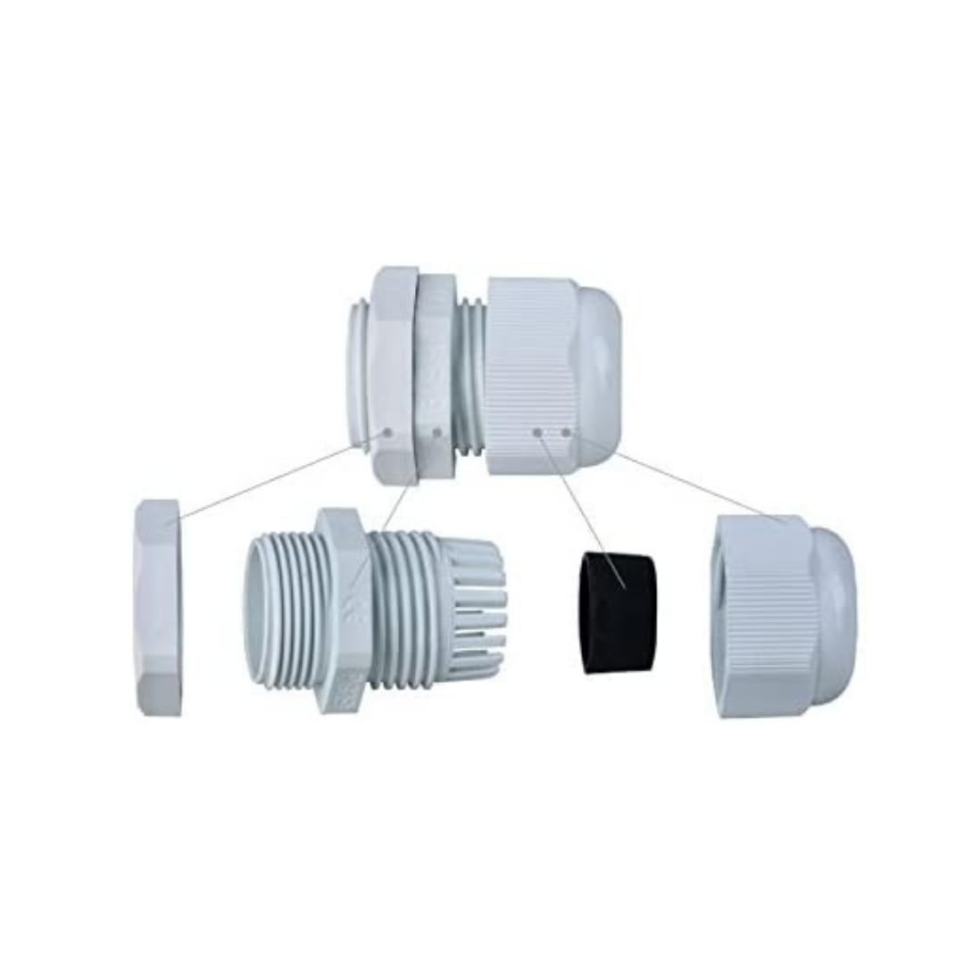 Pro3D PG16 Waterproof IP68 Nylon Plastic Cable Gland Connector 2