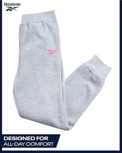 Reebok Girls 3-Piece Jogger Set - Hoodie, Graphic Tee & Sweatpants - image 6