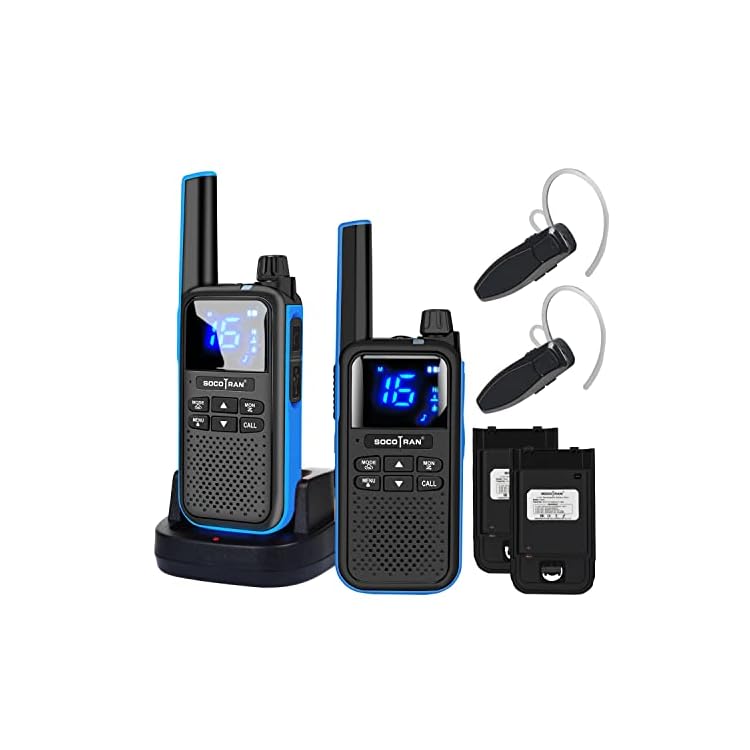 Rechargeable Walkie Talkies For Adults,Two Way Radios With Bluetooth
