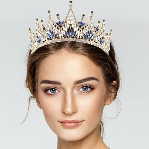 Tiaras de boda con cristales para brillar en tu banquete nupcial 5