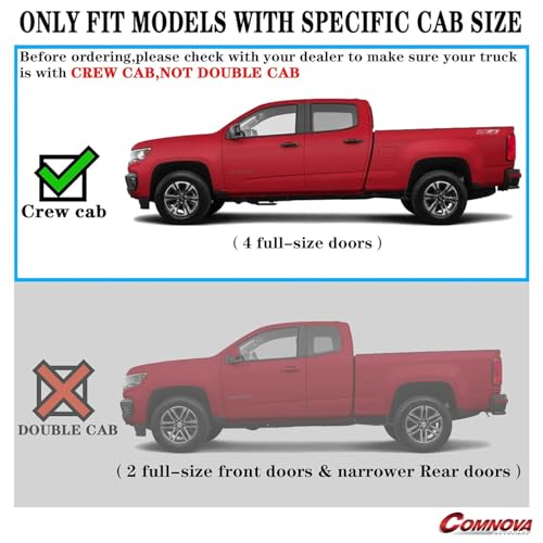 Image of COMNOVA Aluminum Running Boards for 2015-2026 Colorado /Canyon Crew Cab