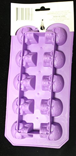 Molde para Cubos de Hielo de Silicona con Forma de Calavera miniatura 4