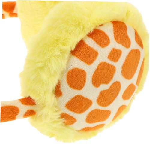 Adjustable Ear Muffs Plush Warmers for Cold Weather Soft Faux Fur Animal Ear Covers Thermal Insulated Headband for Boys Windproof Winter Protection for Skiing Snowboarding 7