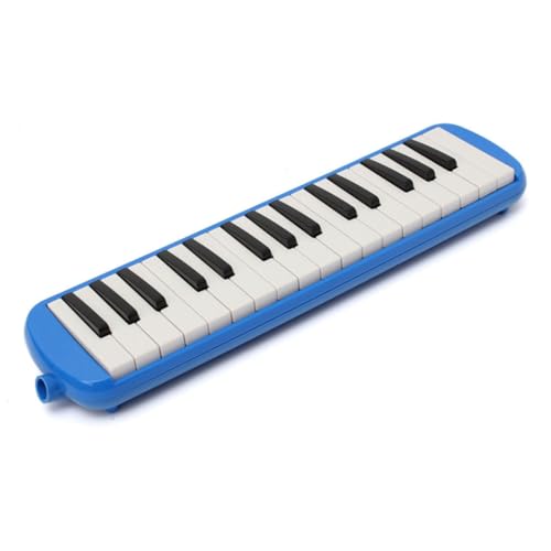Toddmomy Portable Key Melodica Instrument for Music Lovers and Beginners Includes Carrying Bag for Students and Musical Fans Blue