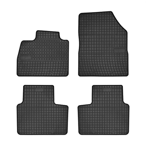 Alfombrillas para coche de goma antideslizantes que evitan manchas con contorno elevado