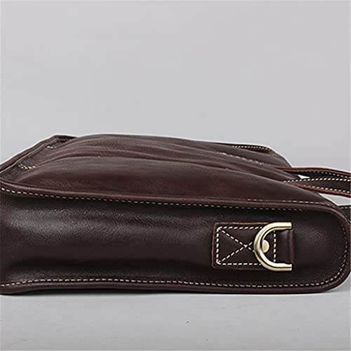 Natural Cowskin Genuine Leather Men's Briefcase Large Capacity Business Bag Black Male Shoulder Laptop Bag2