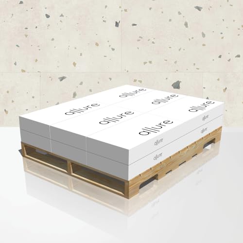 Image of Allure Luxury Vinyl Tile Flooring, 22 Mil Wear Layer, Perfect Parfait Terrazzo 12 inch x 24 inch, 6.5 mm Thick Vinyl Tiles with Click and Lock Installation, 12 Boxes 282.72 sq ft.