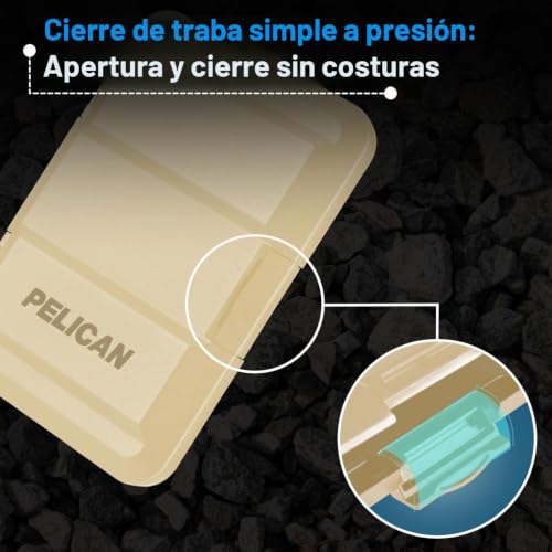 Cartera MagSafe iPhone 15 Pro Max tarjetero rígido desmontable Pelican 5