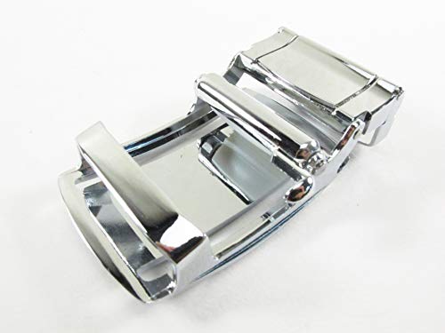Genuine Stingray Skin Leather Stainless Steel Auto Locking Buckle for Flat Belt2
