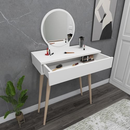 Tocador con superficie de melamina WELL HOME resistente a manchas de maquillaje 6