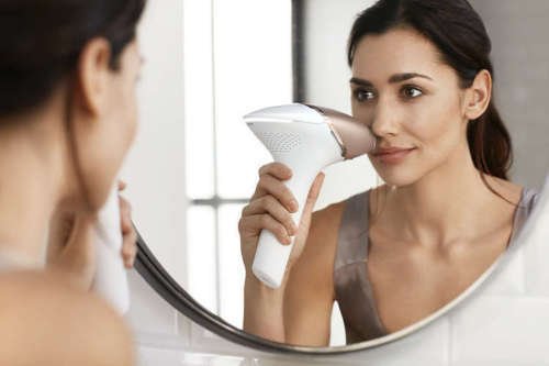 Image of Philips Lumea Prestige IPL Hair Removal for Body, Face and Bikini Line with BlueTech Laser Eye Protection Safety Glasses
