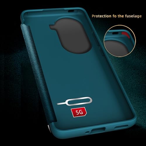 Étui à rabat compatible avec Oppo Reno11 coque antichoc violette - 4