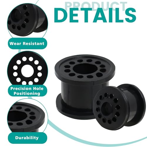 4 Stück Schalthebel Dichtung für Fiesta Focus 4S6P7412AA 4S6P-7412-AA Wearable Cable Kompatibel Mit Fiesta Focus (Schwarz)