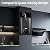 Propane Gas Tankless Water Heater, Indoor Max 3.6 GPM, 80,000 BTU On Demand Instant Hot Water Heater Propane Gas with LED Temperature Control Panel, 1/2" NPT Connector Size, Gray