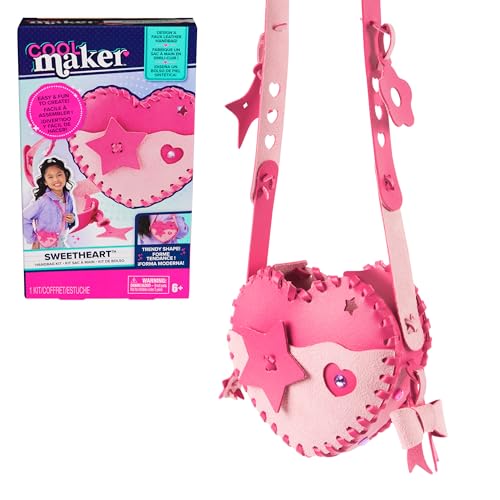 Kit Sac À Main Spin Master 6075721 – Sac Cœur À Coudre Et Décorer, 6+ - vue 4