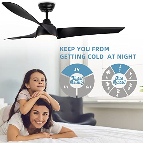 Sodsea CEILING FAN With Lights, 56 Inch Outdoor Ceiling Fan thumb #5