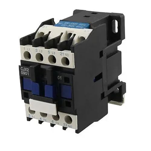 Contacteur AC CJX2-0901 triphase pour controle de moteur 9A NC 220V