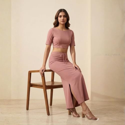 Image of Women's Saree Shapewear - Slim Fit Stretchable Petticoat for Sarees | Comfortable Waistband | Body Shaping Underskirt