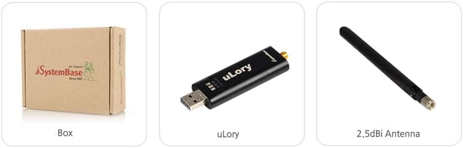 SystemBase - Made in Korea - 1port USB to LoRa Adapter (LoRa USB), Industrial Grade, 15kV ESD Protection (uLory)