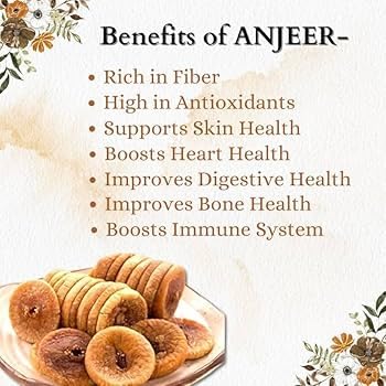 Image of Nutfino Anjeer (Dried Figs) | Naturally Sweet & Soft Dried Figs | Rich in Fiber, Calcium & Iron | Healthy Dry Fruit for Daily Nutrition (500 gm)