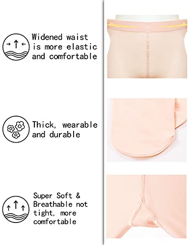 Dipug Ballet Tights For Girls Footed Dance Tights Toddler Ballet Pink Tights #TOP4
