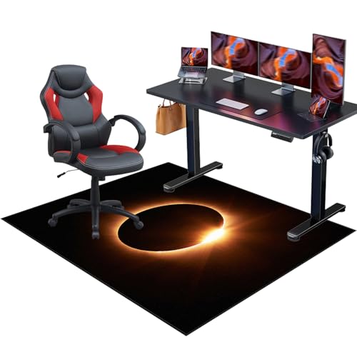 200 x 300 cm Alfombrilla para Silla de Oficina, Alfombra Silla Gaming, Oficina Escritorio Gamer Alfombrilla, Protector suelo Silla Ruedas, Alfombra Gamer, Alfombra de protección del Suelo para Silla