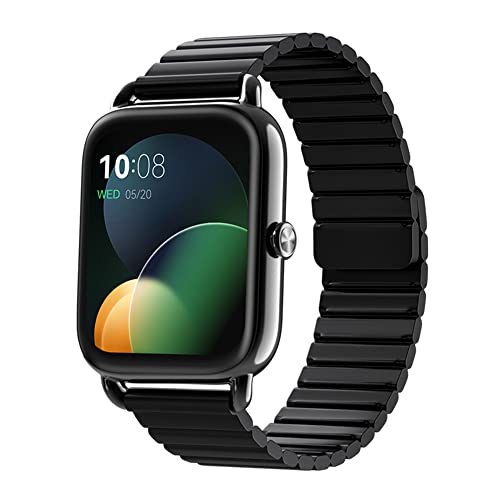 Smartwatch H.aylou Rs4 Plus Tela Amoled de 1.78 polegadas Pulseira Magnética Bluetooth 5.1 Bateria Até 10 dias Modos Esportivos Compatível com Android e Ios Garantia Nacional/No Brasil