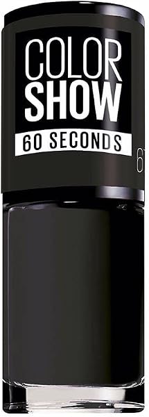 MAYBELLINE Laca de Uñas, Tono 667 Blackout, 7 ml (Paquete de 1) - 1