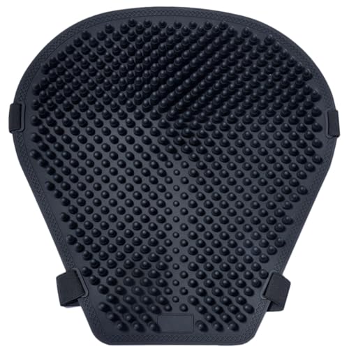 Cojín de silicona para motocicleta con funda transpirable