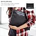 ARTIBETTER Alligator Printed Clutch Bag Envelope Purse Black Fashion Woman Bag Creative Handheld for Women