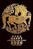 Photo Gallery happy chinese new year 2026 year of the horse: lined journal for men & women, 6"x9" / 120 pages Photo Gallery happy chinese new year 2026 year of the horse: lined journal for men & women, 6"x9" / 120 pages