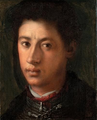 Affiche Graffiti Alexandre de Médicis Pontormo pour Mur Blanc Peinture 60x90