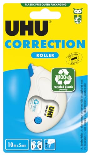 UHU Korrekturroller Correction COMPACT, Für schnelles, sauberes...