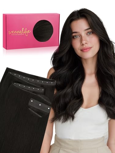 Wennalife WENNALIFE Butterfly Weft Hair Extensions Real Human Hair Invisible Genius sold by Wennalife - Amazon Seller - HK