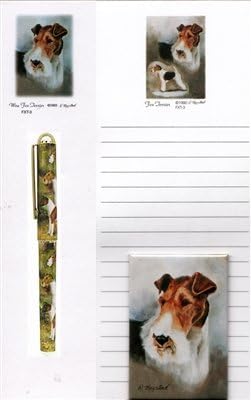 Wirehaired Fox Terrier Stationery Gift Set