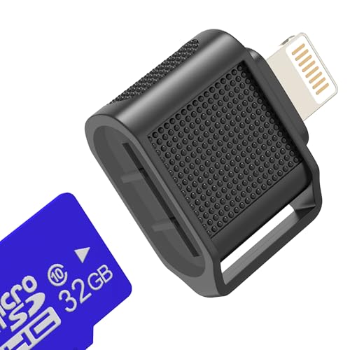 Accesorios de cámara Lector de Tarjetas de Memoria Transferencia Lightning a teléfono móvil para iPhone 14 13 12 Pro MAX Adaptador Micro SD Lector de Tarjetas de cámara Digital para Apple Transfer