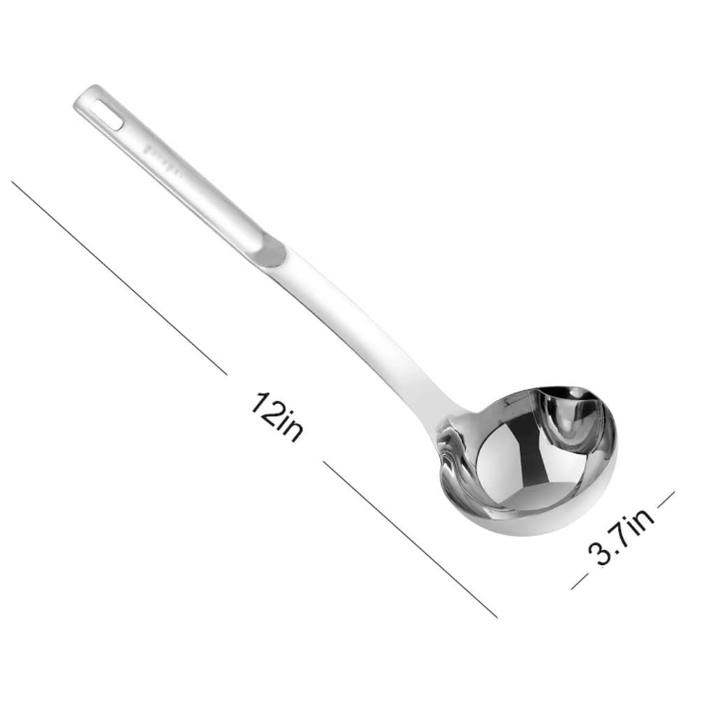 Skimmer do gotowania filtr ze stali nierdzewnej łyżka do zupy oleju kuchennego separator oleju zupy filtr oleju durszlak stalowe skimmery