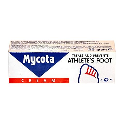 Mycota Athlete's Foot Cream for Treatment Cover