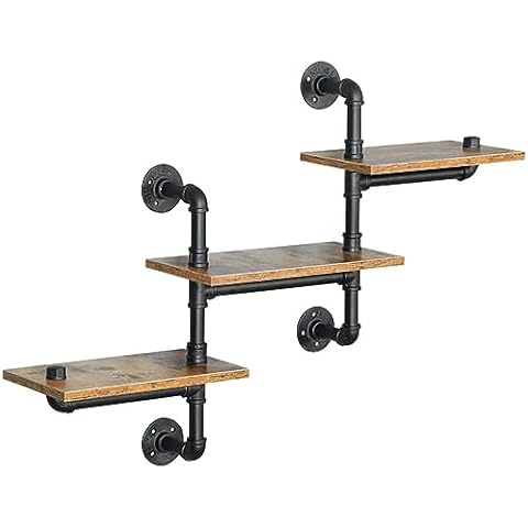 SaiDuoDuo Rustic Industrial Floating Shelves Cover