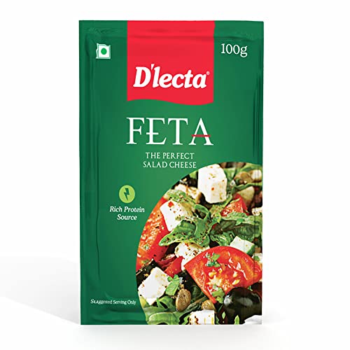 D'lecta Feta Cheese 100g - Rich in Protein, Perfect for Salads