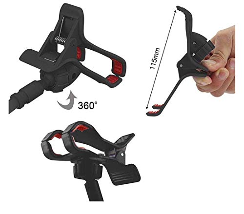 Suporte para Smartphone e Tablet Vivitar com rotação 360° e haste flexível para fixação em mesa – Pr