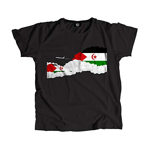 T-shirt Western Sahara Airplane en coton respirant pour pilote