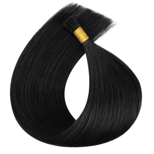 Image of Full Shine I Tip Hair Extensions Human Hair, Mocha Ash Brown 16 Inch