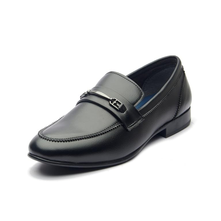Image of Michael Angelo Mens Ma-2205 BlackMoccasin