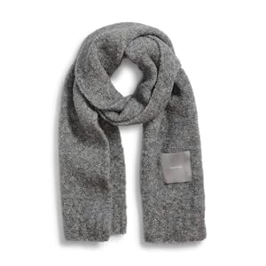 Calvin Klein womens Soft Boucle Cold Weather Knit Scarf