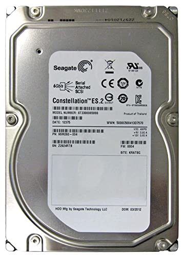 Image of Seagate Constellation 3TB ES.2 ST33000650SS 3.5 inch Enterprise SAS Hard Drive
