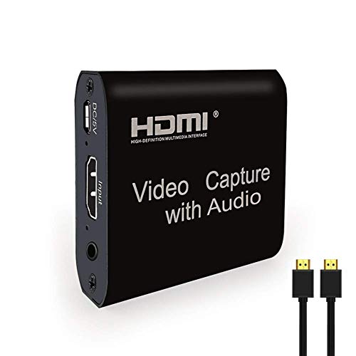 Panoraxy USB Video Capture Card, Loop Free Lag with HDMI Cable, Power Cable, USB Cable,Audio Output, Mic Input, Power Back Up Panoraxy USB Video Capture Card, Loop Free Lag with HDMI Cable, Power Cable, USB Cable,Audio Output, Mic Input, Power Back Up