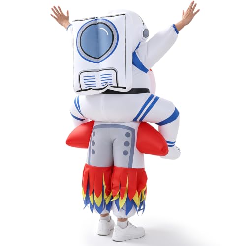 Inflatable Astronaut Costume for Kids,Boys Space Suit Halloween Costume - image 3
