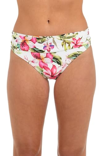 La Blanca Women's Shirred Band Hipster Swimsuit Bottom